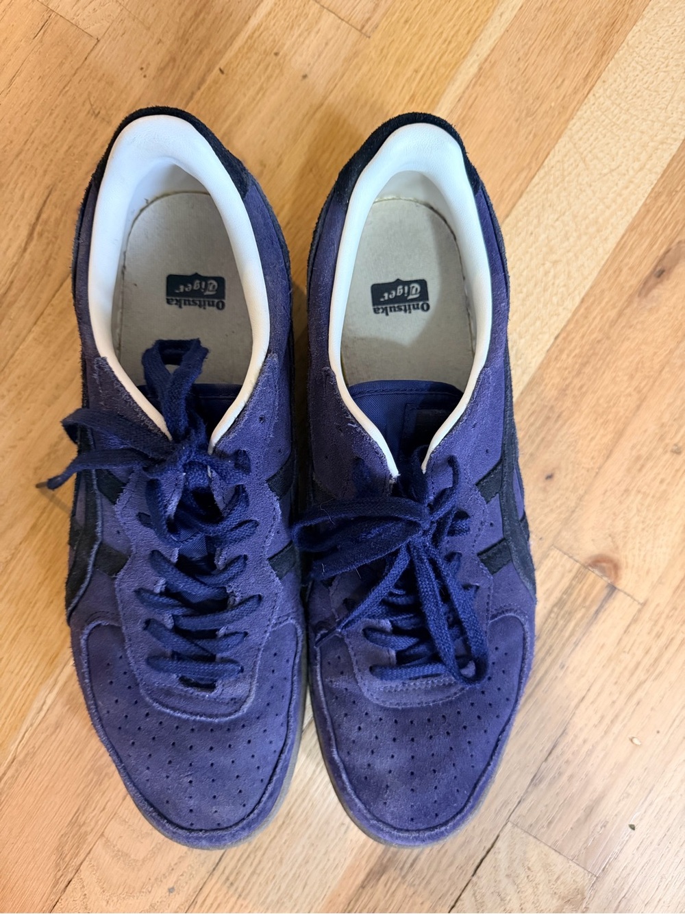 Onitsuka Tiger by Asics Men’s blue Suede Sneakers 11.5